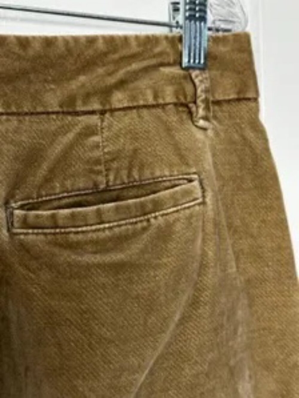 Vintage L.L. Bean Favorite Fit Corduroy Skirt | Camel Brown Cotton Blend Sz 12 - Picture 7 of 10